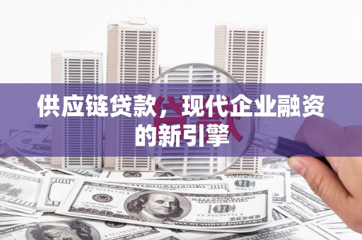 山南供应链贷款，现代企业融资的新引擎