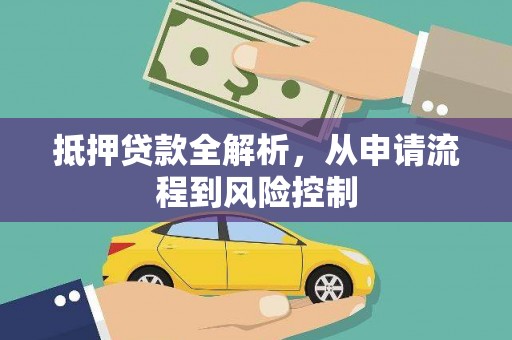 山南抵押贷款全解析，从申请流程到风险控制