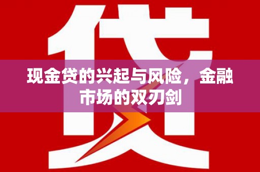 山南现金贷的兴起与风险，金融市场的双刃剑