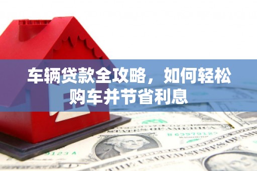 山南车辆贷款全攻略，如何轻松购车并节省利息