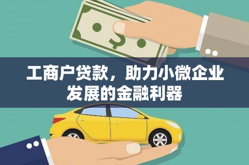 山南工商户贷款，助力小微企业发展的金融利器