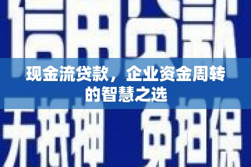 山南现金流贷款，企业资金周转的智慧之选