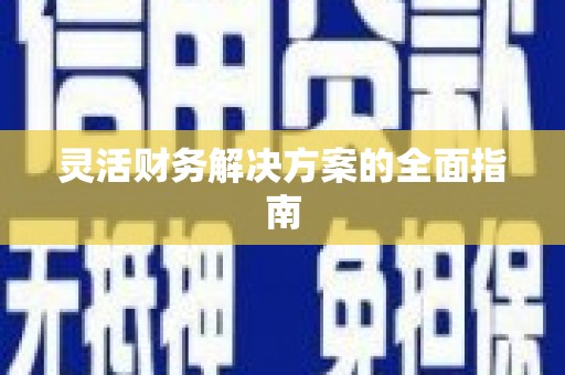山南灵活财务解决方案的全面指南