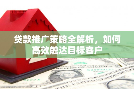 山南贷款推广策略全解析，如何高效触达目标客户
