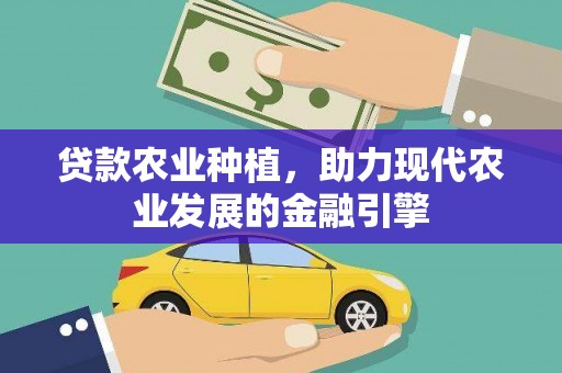 山南贷款农业种植，助力现代农业发展的金融引擎