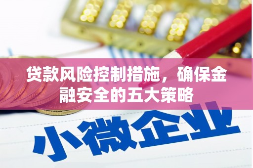 山南贷款风险控制措施，确保金融安全的五大策略