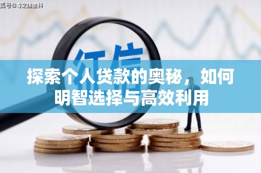 山南探索个人贷款的奥秘，如何明智选择与高效利用