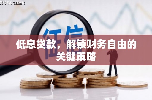 山南低息贷款，解锁财务自由的关键策略