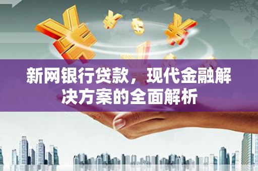 山南新网银行贷款，现代金融解决方案的全面解析