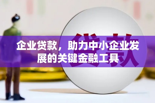 山南企业贷款，助力中小企业发展的关键金融工具
