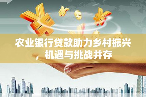 山南农业银行贷款助力乡村振兴，机遇与挑战并存
