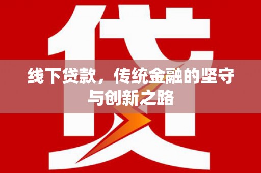 山南线下贷款，传统金融的坚守与创新之路