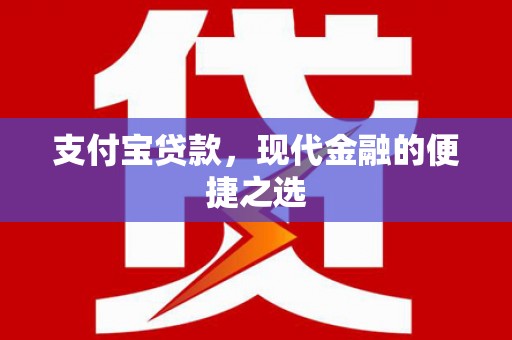山南支付宝贷款，现代金融的便捷之选