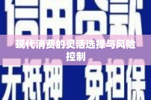 山南现代消费的灵活选择与风险控制