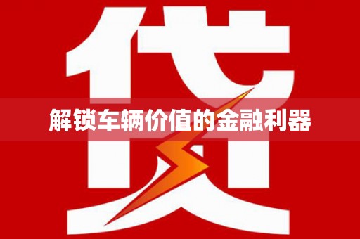 山南解锁车辆价值的金融利器