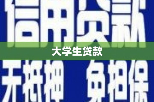 山南大学生贷款